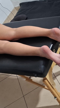 Relaxační masáž zad se žhavou svíčkou
