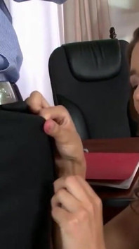 Huge fuck of sexy German secretary!