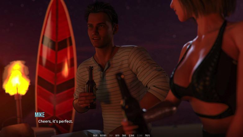 Wickedgammes: 一个非常幸运的海湾救生员 第4部分