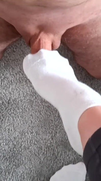 Sockjob Und Ballbusting POV