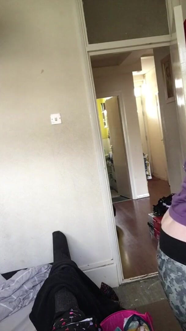 Real homemade BBW BBC porn: Bbwbootyful maakt zich klaar om uit te gaan met buitenshuis...