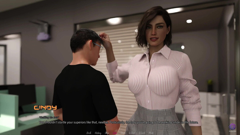 Gaming Anurag: Das Büro - Ganze Geschichte 3 - Eine Geile Verführerische MILF, Ihren Ehemann...
