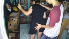 Fitcure1: Dotýkání se prsou mé partnerky a velkého zadku v noci...