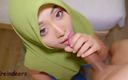 Xreindeers: Chica de estilo árabe es follada por una polla sin cortar -...