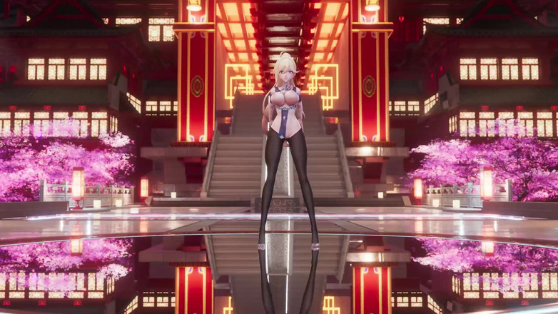 MikuMotion: [mmd] 幽兰戴尔 提线木偶 情趣制服黑丝