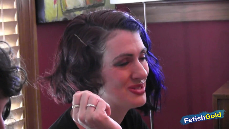 Fetish Gold: Sexy lesbian babe dominates and punishes her kinky teen girlfriend