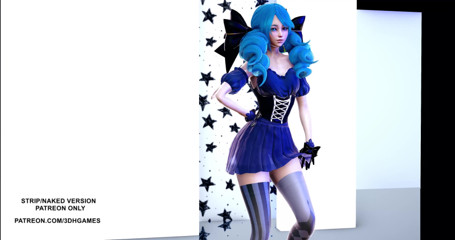3D-Hentai Games: Bestie - Excuseme Gwen sexy kpop dance league of legends