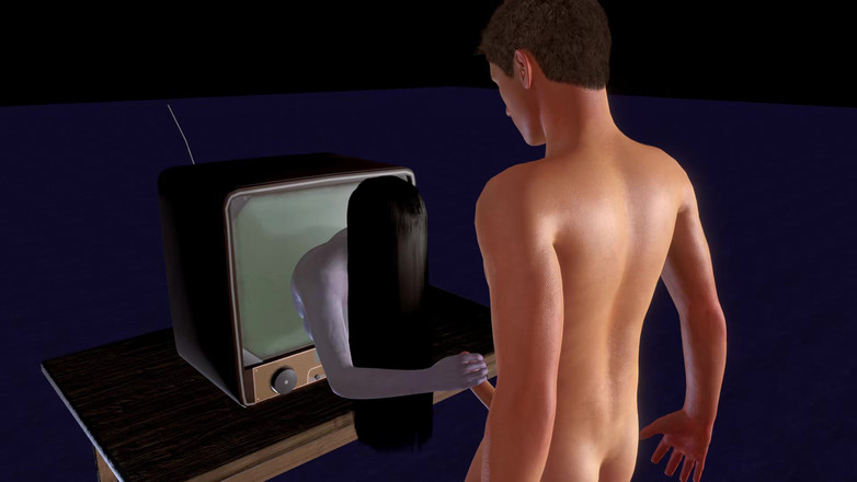 PixelAftDark: 사다코 핸잡 (반지 - 할로윈 애니메이션)