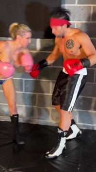 Lora Vs Sam Boxing Part 2
