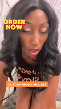 Submissive Black Slut Wants White Cock