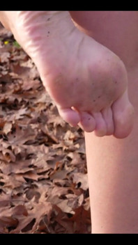 Dirty Soles in the Leaves