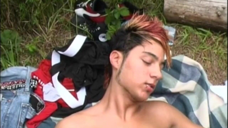 STRAIGHT BOYS CURIOUS FROM PRAHA: Young straight dude fucking outdoor his gay friend 17