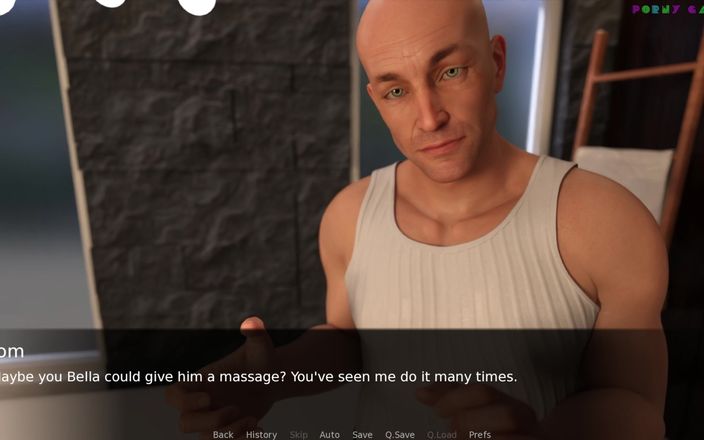 Porny Games: Benlucky的我的热辣人妻 - 我的妻子用穿戴式假阳具操我 15