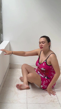 I Hear Some Exciting Moans and See My Sexy Stepsister Masturbating; I Get Horny and Decide to Lower His Horn.