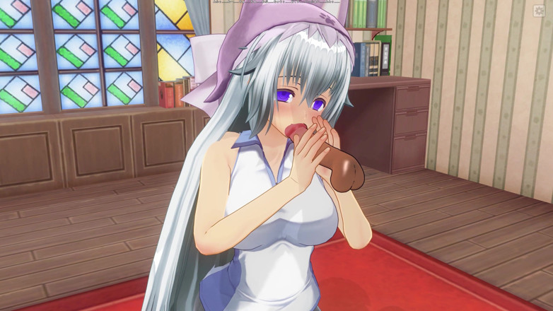 H3DC: 3D Hentai, une demi-sœur suce doucement la bite de son...