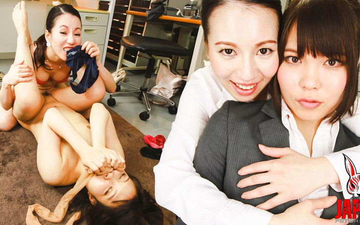 Japan Fetish Fusion: Lízání lásky Lízání lesbické ženské tělo pach crazies - Rei Tokunaga Momo...