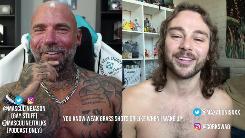 Raw and Uncensored with Masculine Jason: Pornohvězda zpověď - Max Adonis (epizoda 113)