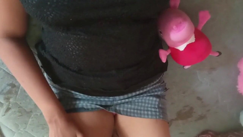 Miya White: Ze speelt haar opgewonden poesje goed haar goed opgewonden