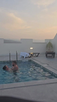 Fucking in the Public Pool