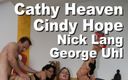 Edge Interactive Publishing: Cathy Heaven и Cindy Hope и Nick Lang и George Uhl сосут, трахают в анал а2m камшоты на лицо