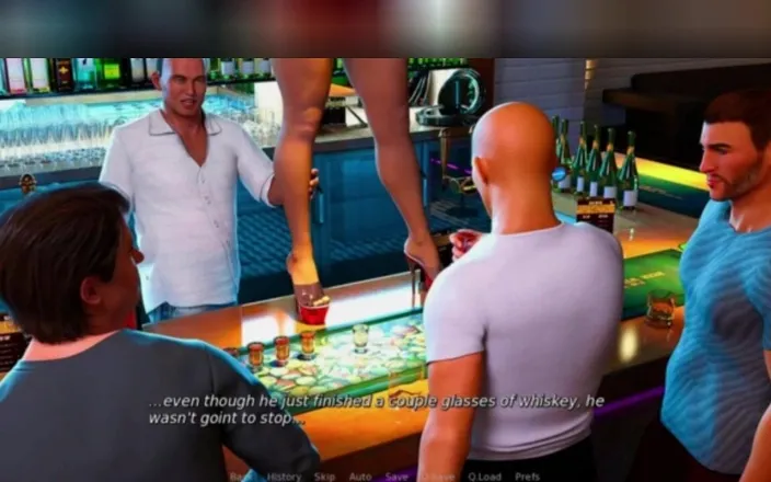 3DXXXTEEN2 Cartoon: Anna is seduced by her boyfriend's stepdad. 3D porn cartoon sex