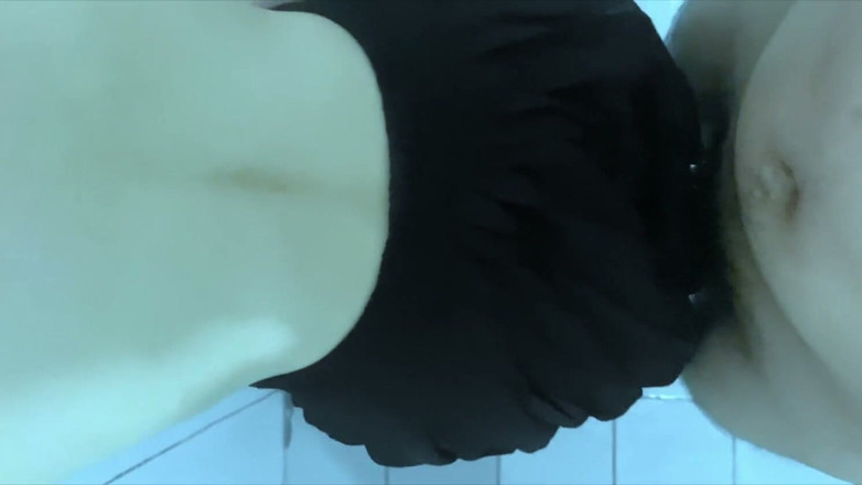 Desi college love: Fuck Doggy at Bathroom