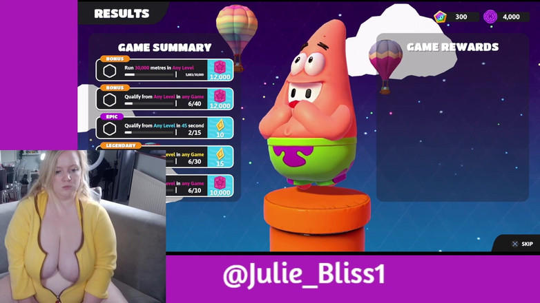 Julie Bliss: Fall Guys - Gamergirl - Livegaming