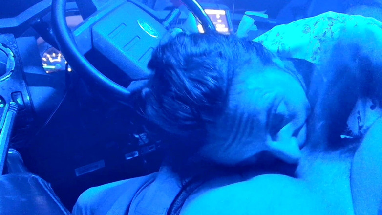 VinnyMacNDelilah: Blowjob in My Truck Cum in Mouth