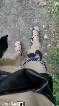 Slut in a Roadside Grove, Looking for Beautiful Cocks Full of Cum Exhib Trv Fr