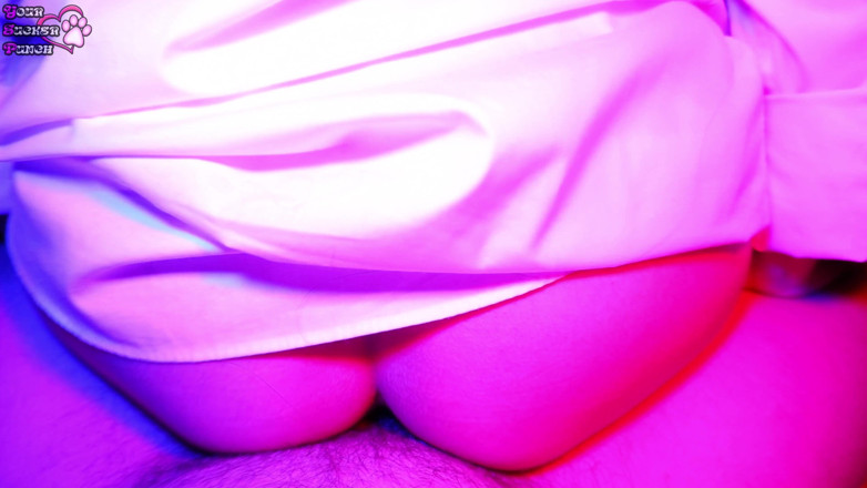 YSP Studio: Blowjob and hard fuck in neon lights