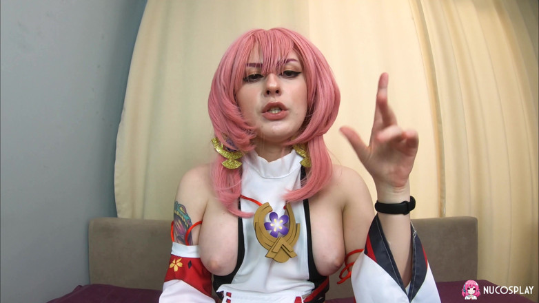 Nu Cosplay: Busty Bubble Butt Spooky Boogie si užívá robertek a dlouhý...