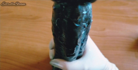 Estrella Steam: Handschoenen en dildo