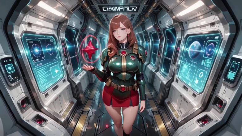 Tay Swift X: Bên trong tàu Sci-fi, cô mặc một bộ giáp màu...