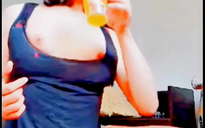 khader M: Cum Hands Free After Drinking Pee