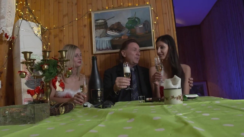 MMV films - The Original: 2 hot Babes VS 1 old Pig with Huge Cock