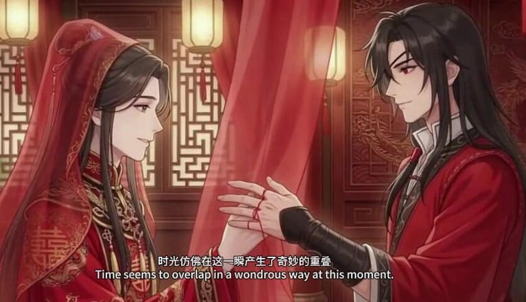 My bl anime: 셰 리엔과 화청의 결혼식 날