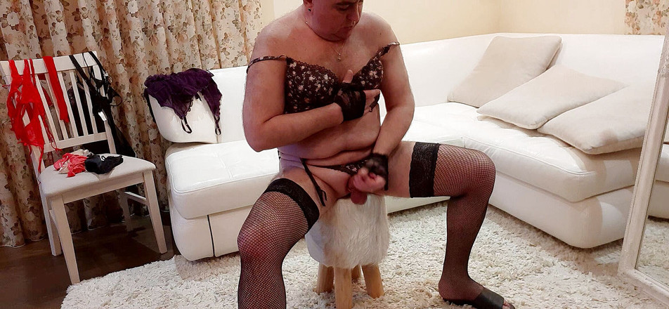 Dantist crossdresser: Moje sladká klitoris, část # 4