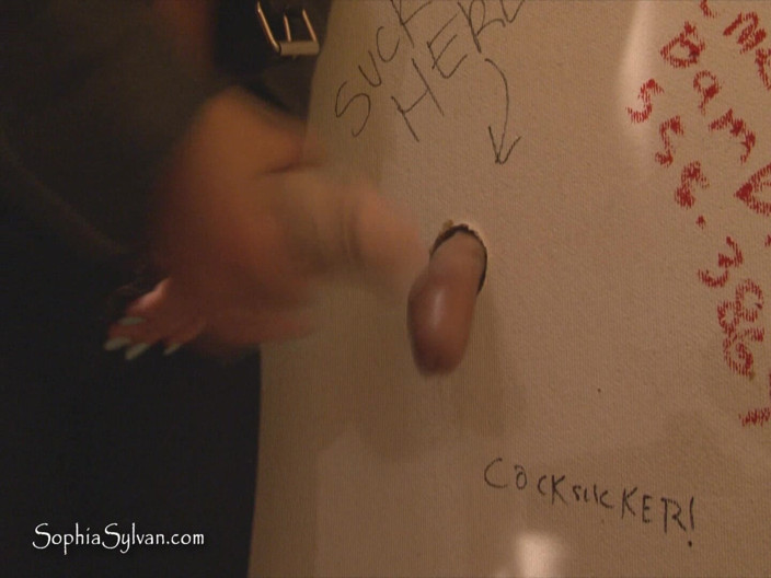 SophiaSylvan: Come to the Gloryhole with Mistress