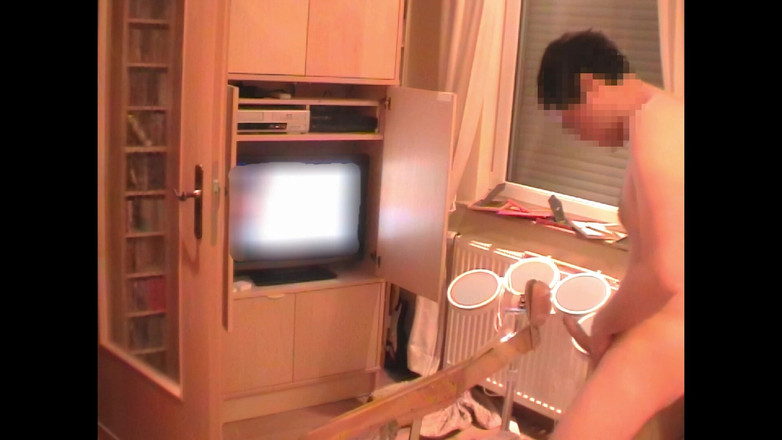 Mark Hannes: Fleshlight bogel kongkek berdiri melancap