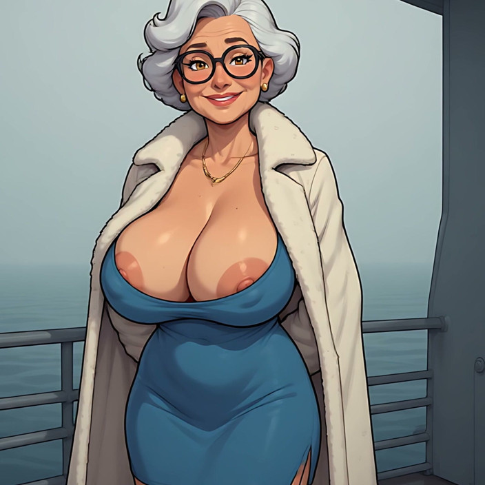 AI Porn: Big Tits on Boats