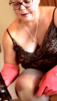Domina, herrin, april, anal ficksklavin