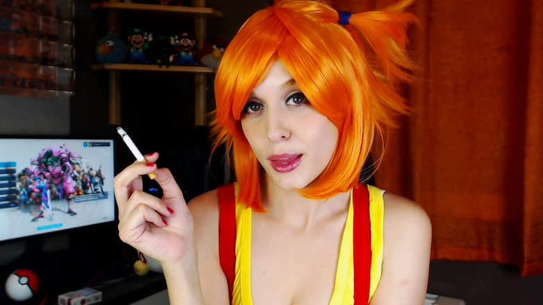 Candystart Videos: Dimmig pokemon sexig rökning