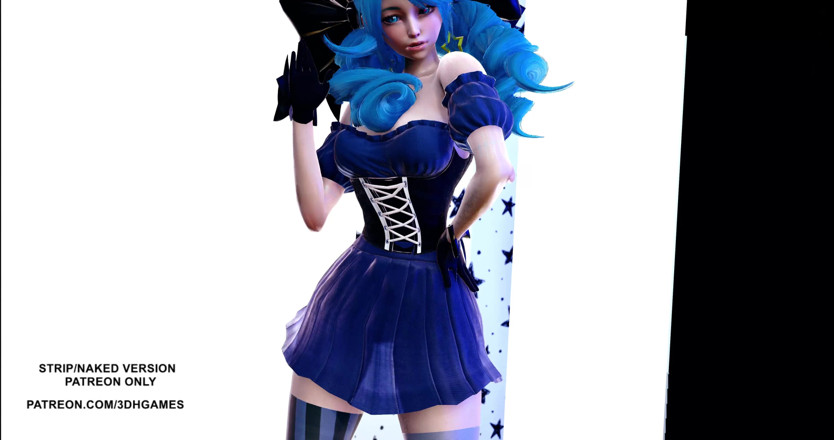 3D-Hentai Games: Bestie - Excuseme Gwen sexy kpop dance league of legends