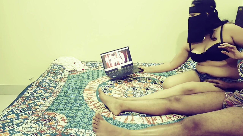 Step Sister Shares Bed with Indian Elder Brother at Home. (Couple world studio)