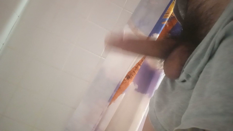 Jon Arteen: Cara kencing dengan kayu pagi, zakar keras twink terdesak dan...
