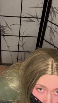 Petite Blonde Teen Femboy Sucking Dick