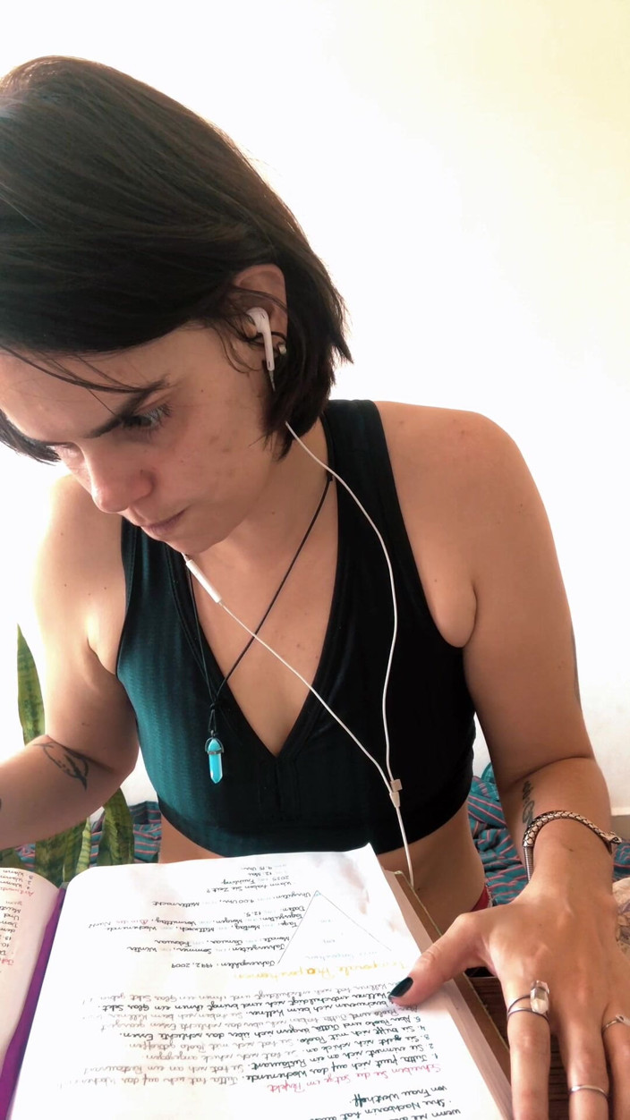 Sabrina Kat: Impara il tedesco con me (sfw)