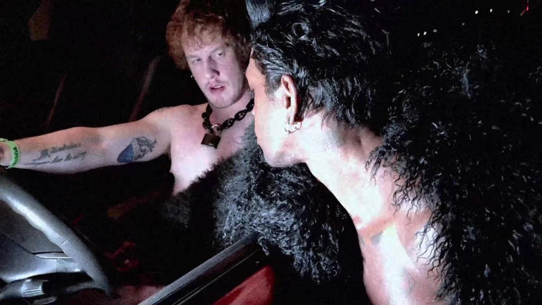 Christian Hunter: Cruised ngoài trời để được đụ bên đường bởi người lạ cơ bắp to...