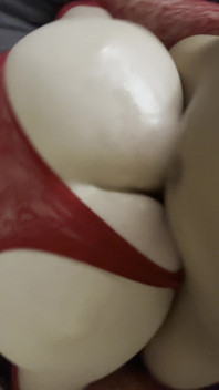 Horny Mature Neighbor Sexy Red Lingerie