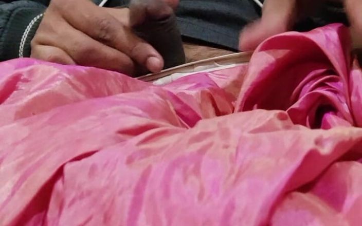 Satin and silky: Голова члена розтирає рожевим відтінком атласний шовковистий сальвар сусіда Бхабхі (31)